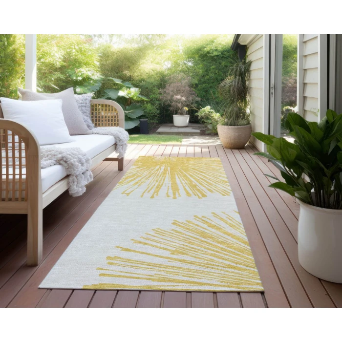 Chantille ACN642 Gold 2'3" x 7'6" Rug