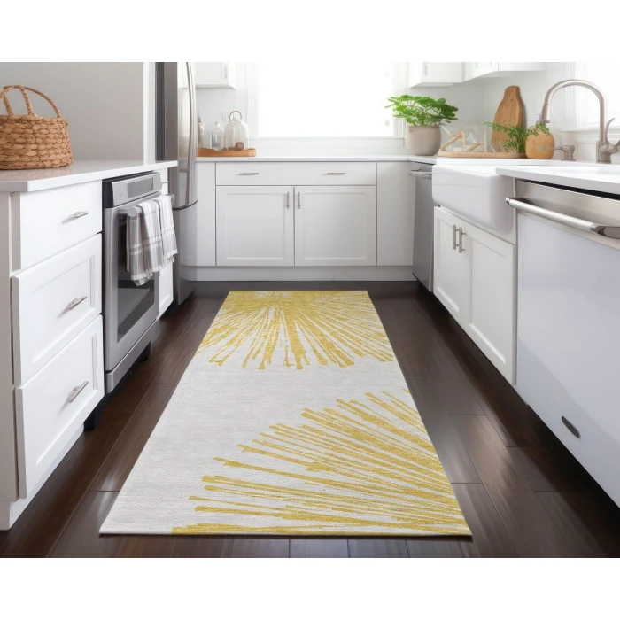 Chantille ACN642 Gold 2'3" x 7'6" Rug