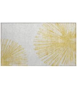 Addison Chantille ACN642 Gold 1 ft. 8 in. x 2 ft. 6 in. Rectangle Rug