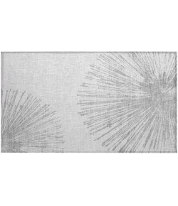 Addison Chantille ACN642 Gray 1 ft. 8 in. x 2 ft. 6 in. Rectangle Rug