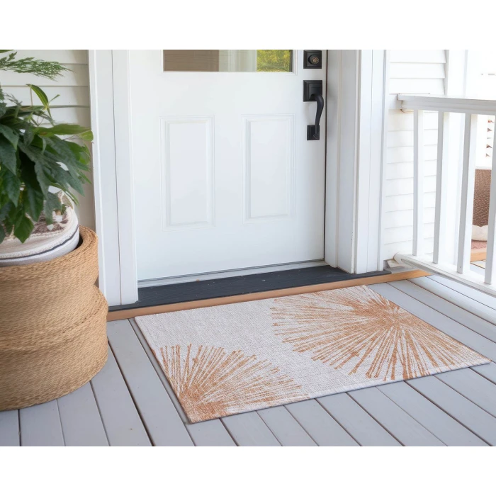 Chantille ACN642 Salmon 1'8" x 2'6" Rug