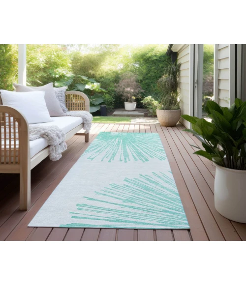 Chantille ACN642 Teal 2'3" x 7'6" Rug
