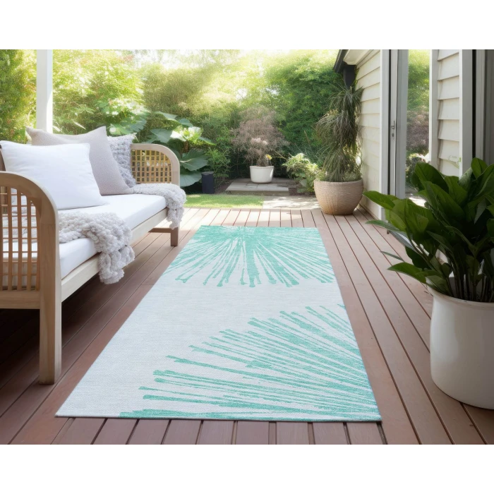 Chantille ACN642 Teal 2'3" x 7'6" Rug