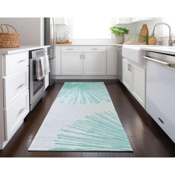 Chantille ACN642 Teal 2'3" x 7'6" Rug