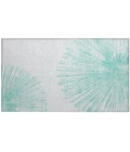Chantille ACN642 Teal 1'8" x 2'6" Rug