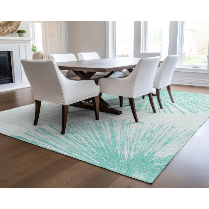 Chantille ACN642 Teal 8' x 10' Rug
