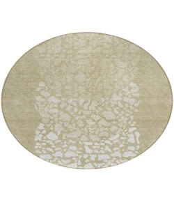 Addison Chantille ACN643 Beige 8 ft. x 8 ft. Round Rug