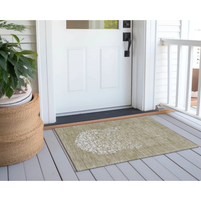 Chantille ACN643 Beige 1'8" x 2'6" Rug