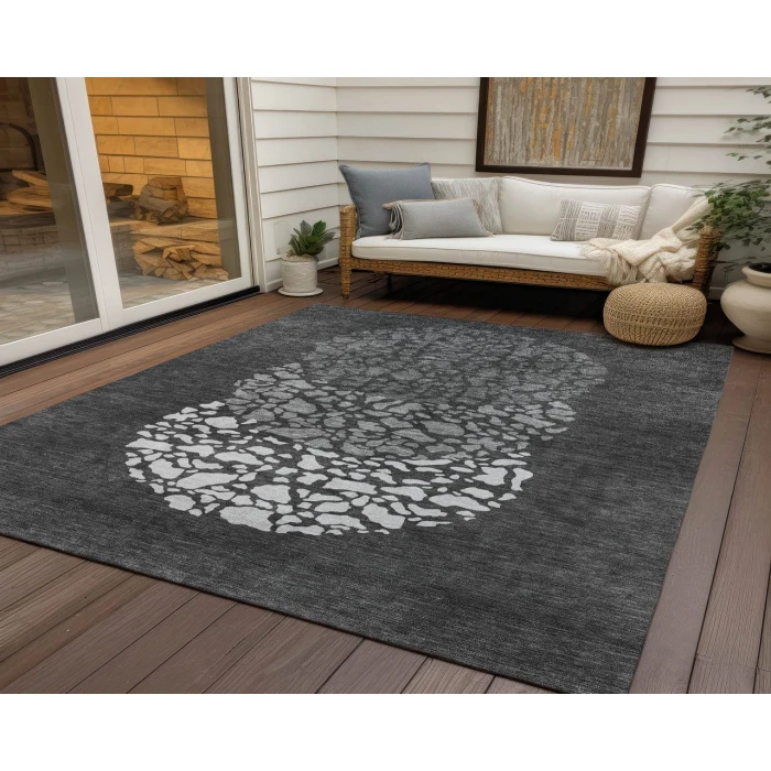 Chantille ACN643 Charcoal 2'6" x 3'10" Rug