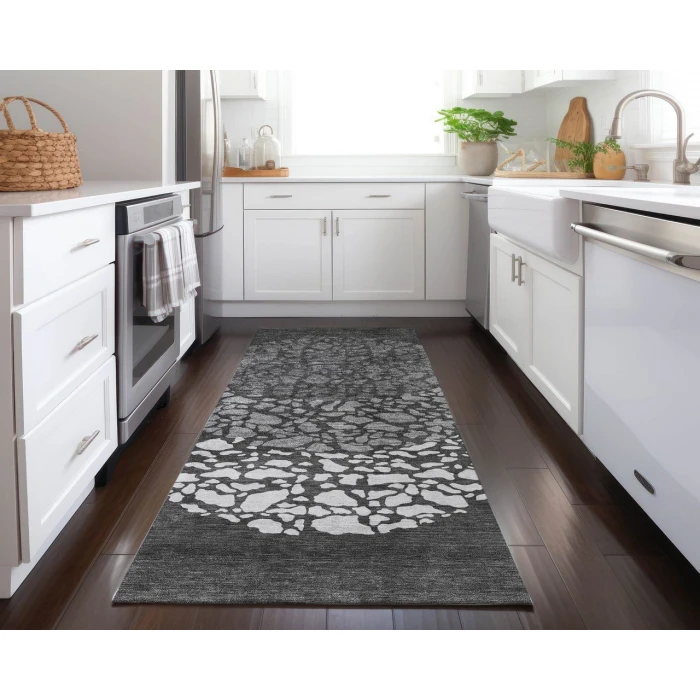 Chantille ACN643 Charcoal 2'3" x 7'6" Rug