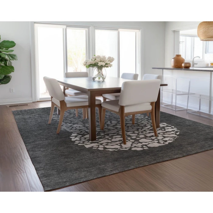 Chantille ACN643 Charcoal 2'6" x 3'10" Rug