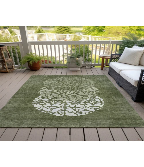 Chantille ACN643 Olive 3' x 5' Rug