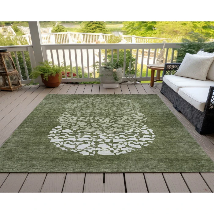 Chantille ACN643 Olive 2'6" x 3'10" Rug