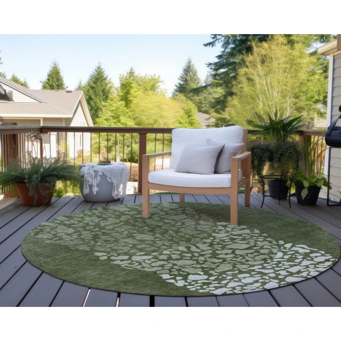 Chantille ACN643 Olive 8' x 8' Rug
