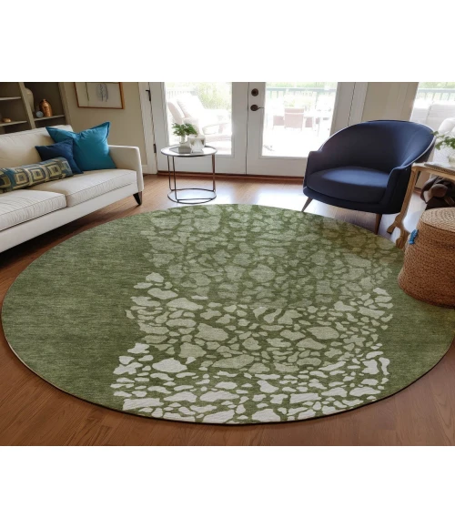 Chantille ACN643 Olive 8' x 8' Rug