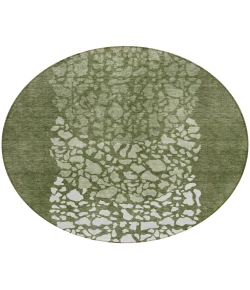 Addison Chantille ACN643 Olive 8 ft. x 8 ft. Round Rug