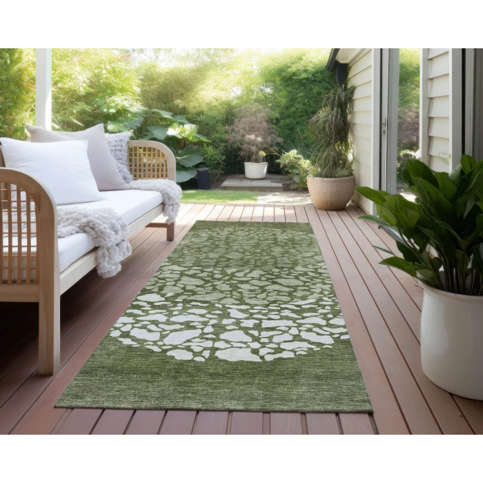 Chantille ACN643 Olive 2'3" x 7'6" Rug
