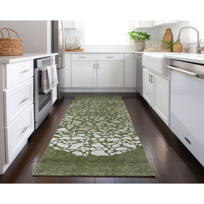 Chantille ACN643 Olive 2'3" x 7'6" Rug