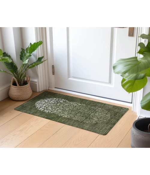 Chantille ACN643 Olive 1'8" x 2'6" Rug