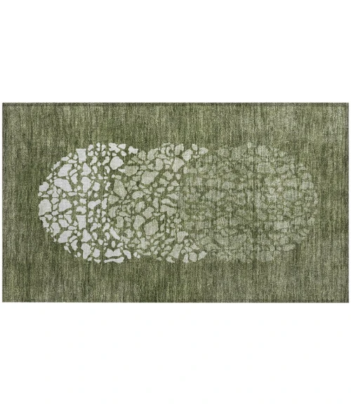 Chantille ACN643 Olive 1'8" x 2'6" Rug