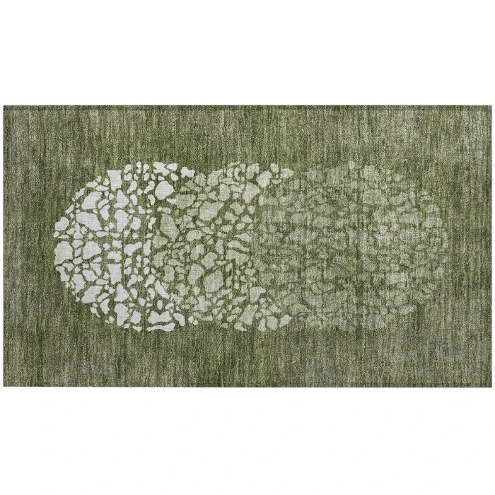 Chantille ACN643 Olive 1'8" x 2'6" Rug