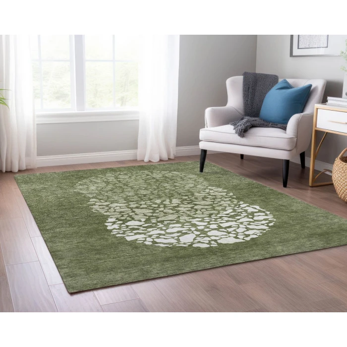 Chantille ACN643 Olive 2'6" x 3'10" Rug