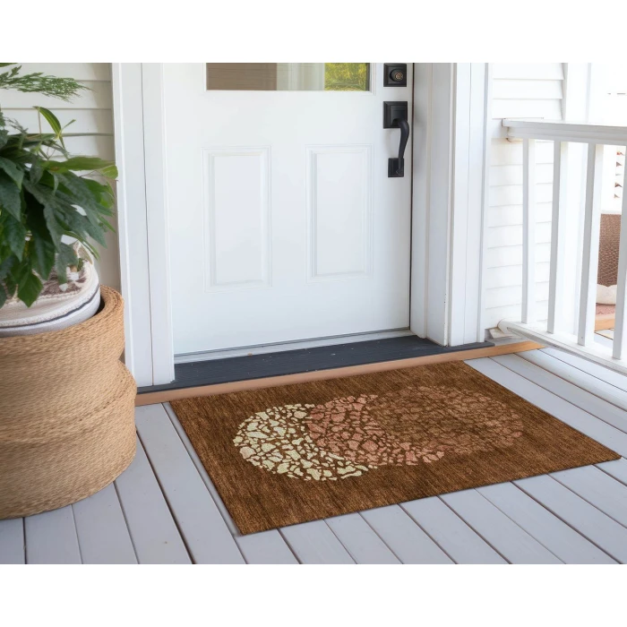 Chantille ACN643 Paprika 1'8" x 2'6" Rug