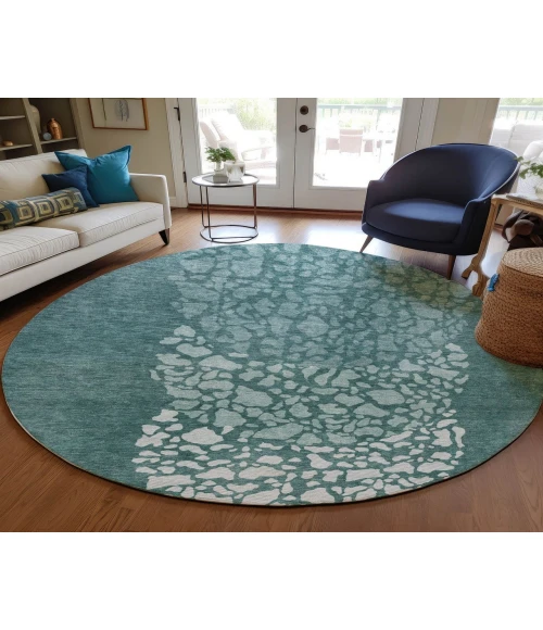 Chantille ACN643 Teal 8' x 8' Rug