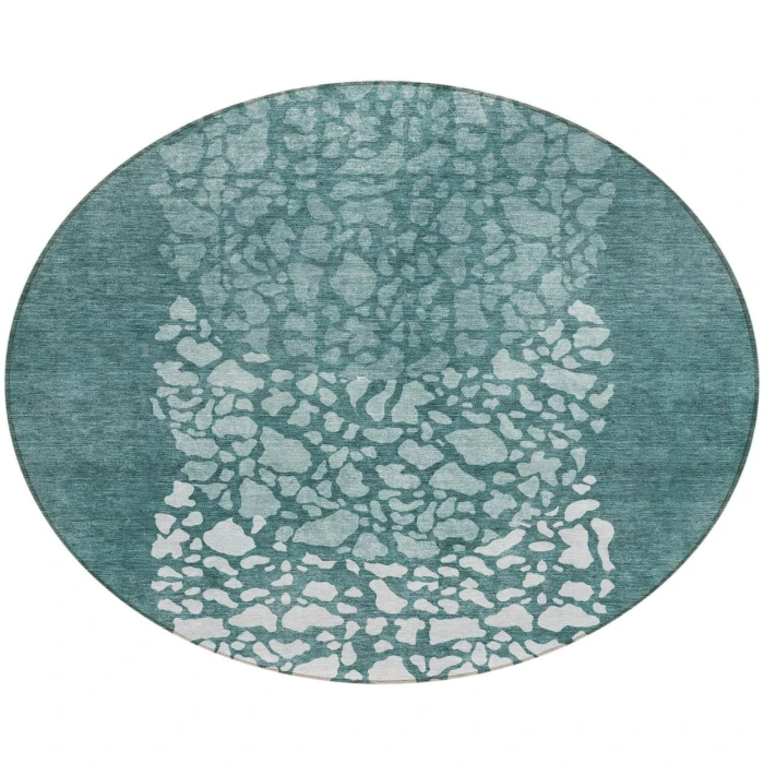 Chantille ACN643 Teal 8' x 8' Rug