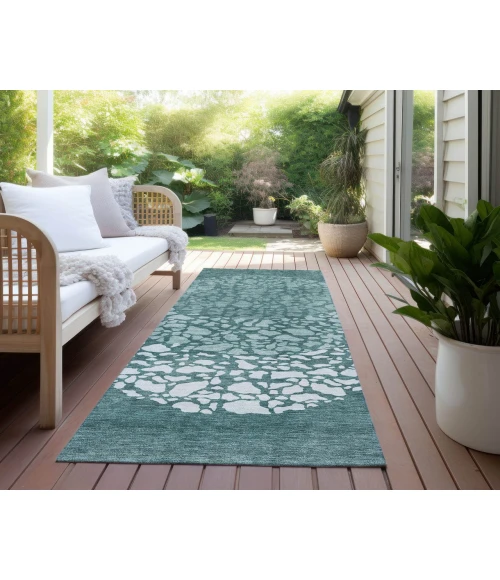 Chantille ACN643 Teal 2'3" x 7'6" Rug