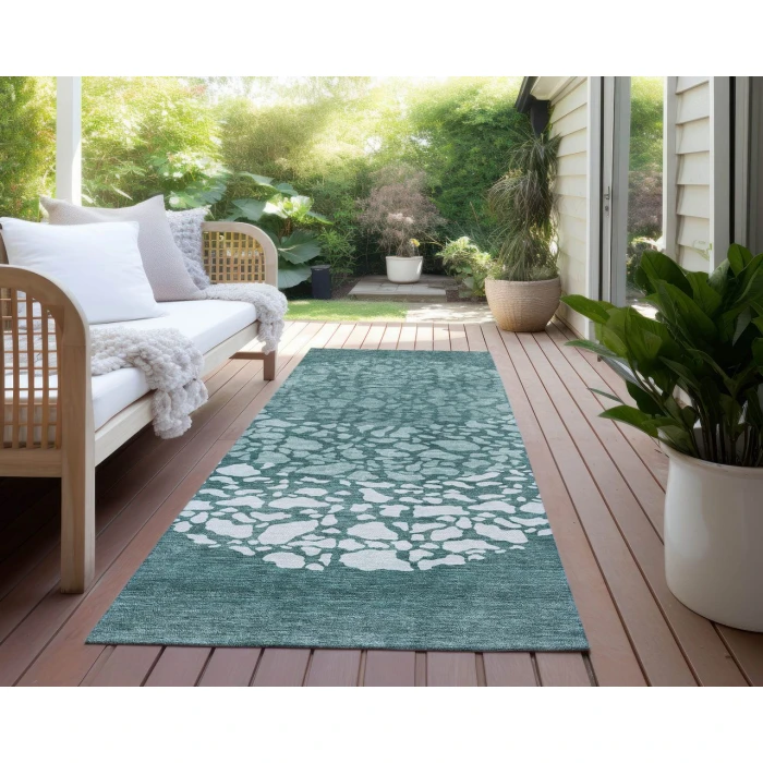 Chantille ACN643 Teal 2'3" x 7'6" Rug