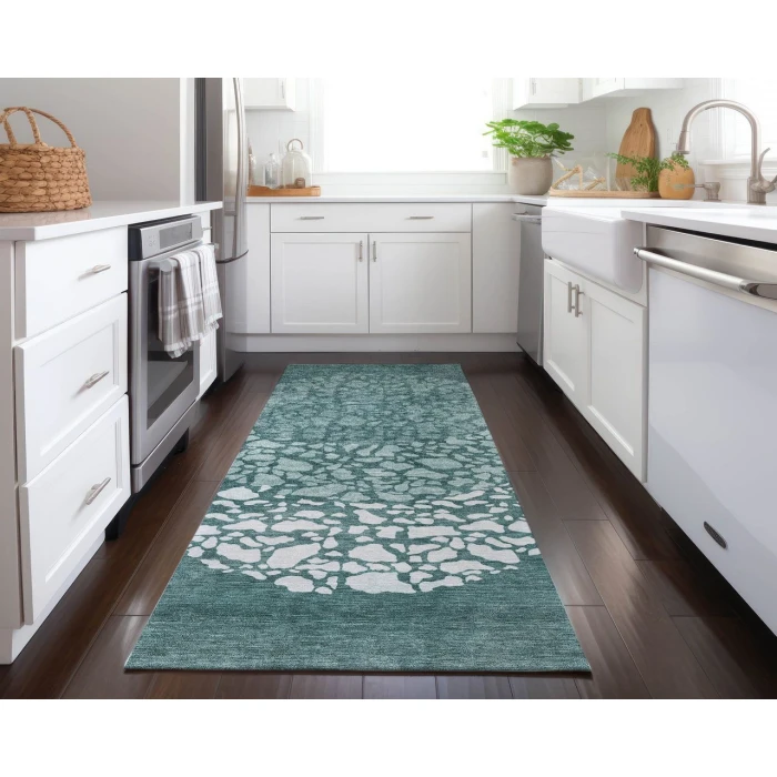 Chantille ACN643 Teal 2'3" x 7'6" Rug
