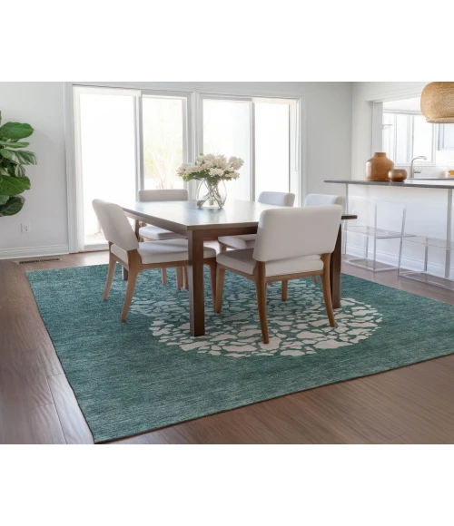 Chantille ACN643 Teal 10' x 14' Rug