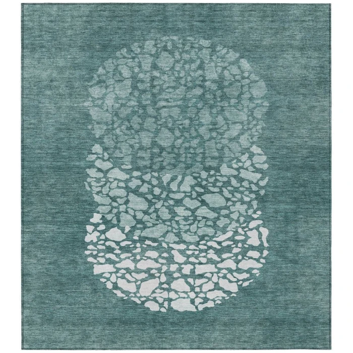 Chantille ACN643 Teal 2'6" x 3'10" Rug