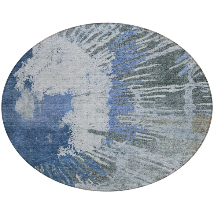 Chantille ACN645 Blue 8' x 8' Rug