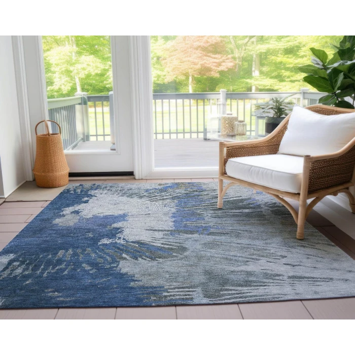 Chantille ACN645 Blue 8' x 10' Rug