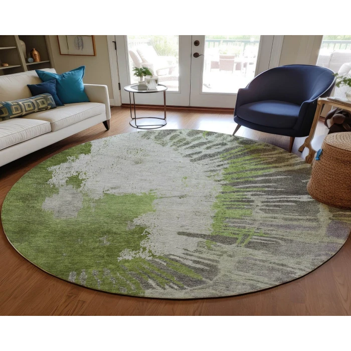 Chantille ACN645 Olive 8' x 8' Rug