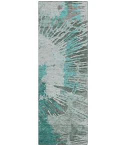 Addison Chantille ACN645 Teal 2 ft. 3 in. x 7 ft. 6 in. Runner Rug