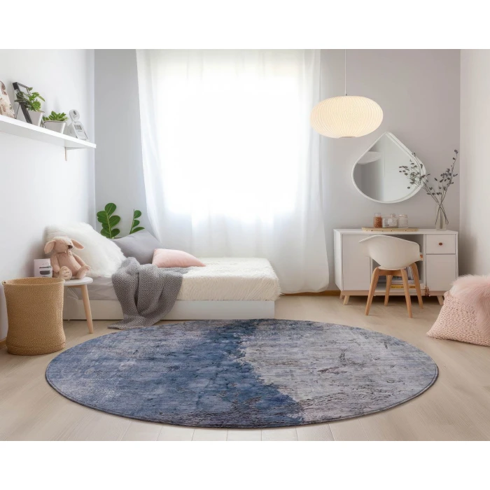 Chantille ACN646 Blue 8' x 8' Rug