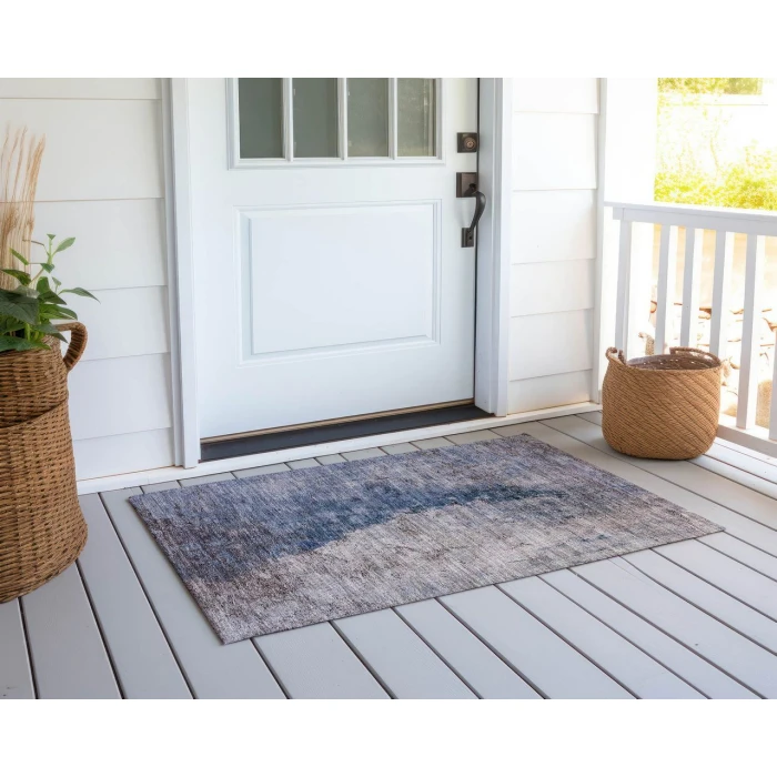 Chantille ACN646 Blue 1'8" x 2'6" Rug