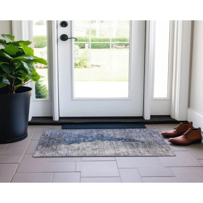 Chantille ACN646 Blue 1'8" x 2'6" Rug
