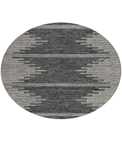 Addison Chantille ACN647 Charcoal 8 ft. x 8 ft. Round Rug