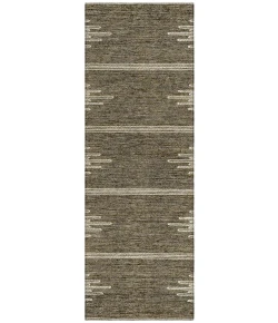 Addison Chantille ACN647 Coffee 2 ft. 3 in. x 7 ft. 6 in. Runner Rug