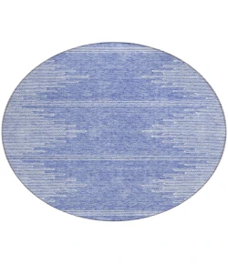 Addison Chantille ACN647 Denim 8 ft. x 8 ft. Round Rug