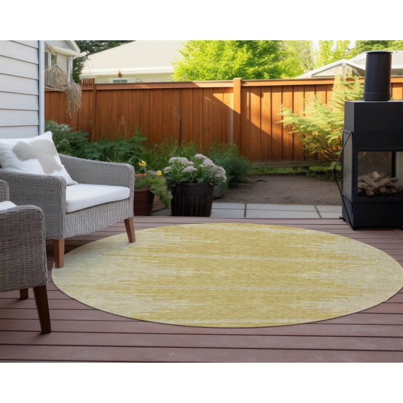 Chantille ACN647 Gold 8' x 8' Rug