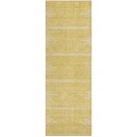 Addison Chantille ACN647 Gold 2 ft. 3 in. x 7 ft. 6 in. Runner Rug