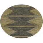 Addison Chantille ACN647 Graphite 8 ft. x 8 ft. Round Rug