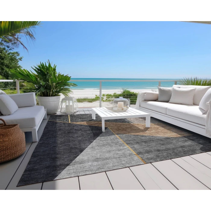 Chantille ACN648 Charcoal 5' x 7'6" Rug