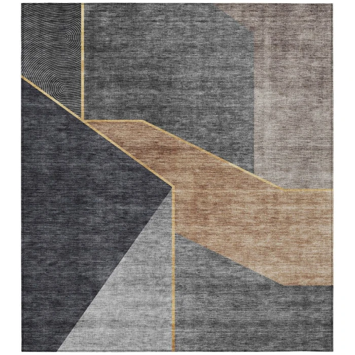 Chantille ACN648 Charcoal 5' x 7'6" Rug