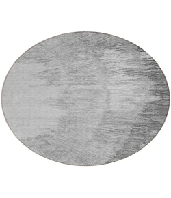 Addison Chantille ACN650 Gray 8 ft. x 8 ft. Round Rug